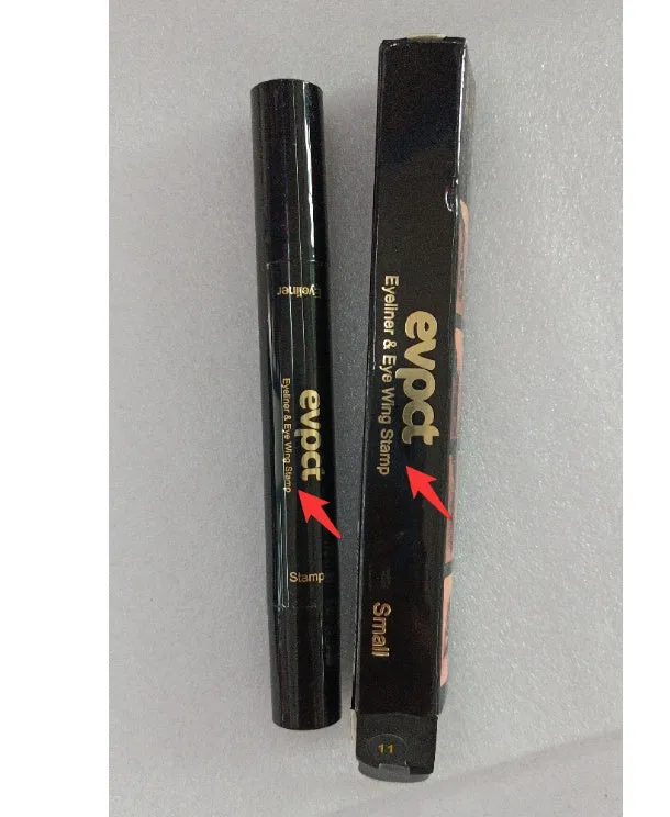 Evpct double color seal eyeliner 15.5g in 03 Brown shade with twist-up cap
