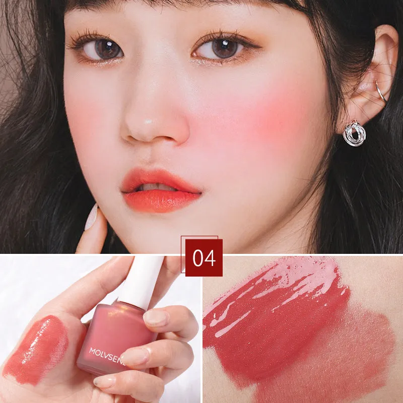 Liquid Blush Lollipop gel cream texture with pump packaging
