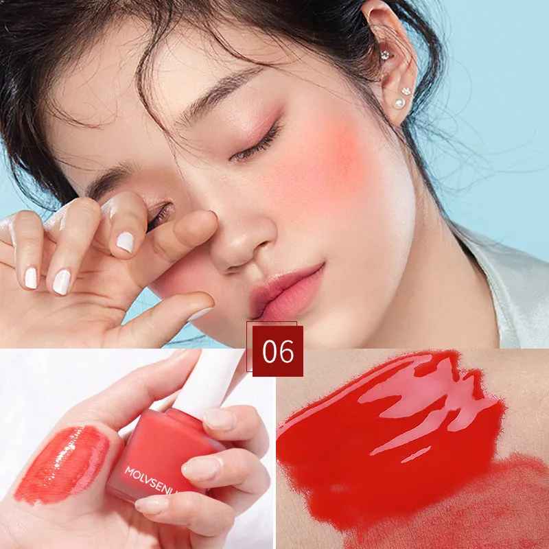 Liquid Blush Lollipop gel cream texture with pump packaging