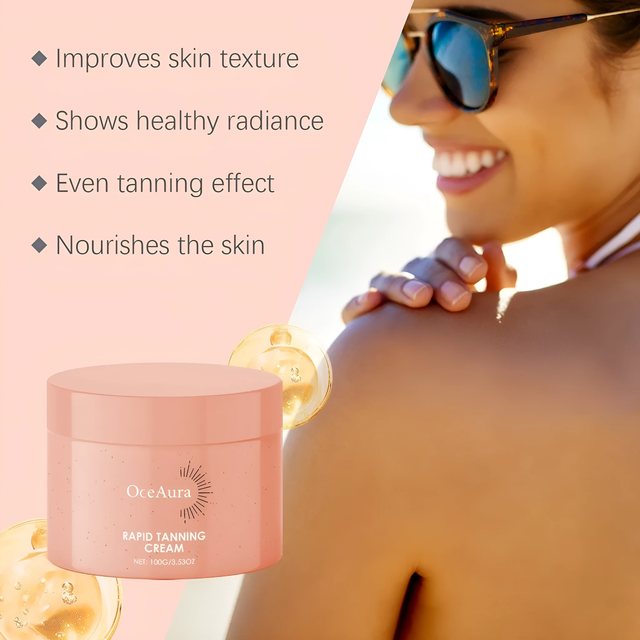 Black Frost darkening cream in 100g packaging for moisturising and nourishing deeper skin tones