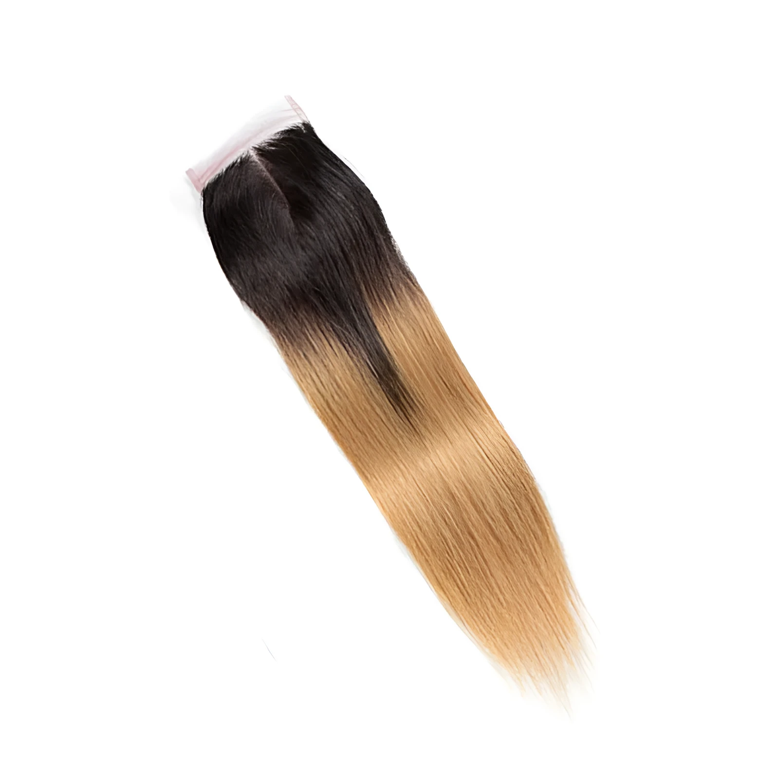 4x4 straight closure lace hair block real human hair all hand-woven for ladies
