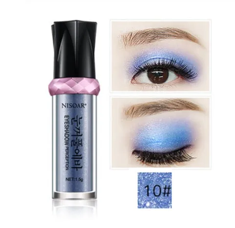 Pearl eye shadow powder in compact with full luster finish, waterproof and buildable, 16 style options