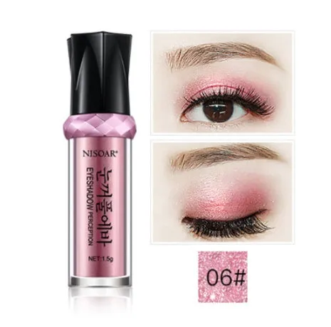 Pearl eye shadow powder in compact with full luster finish, waterproof and buildable, 16 style options