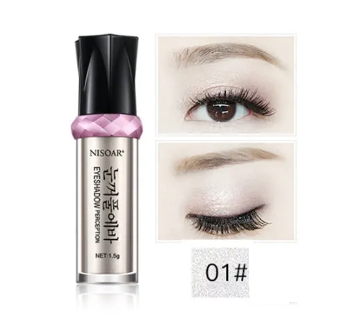 Pearl eye shadow powder in compact with full luster finish, waterproof and buildable, 16 style options