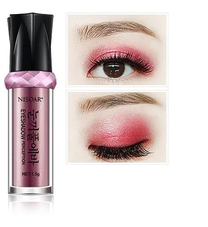 Pearl eye shadow powder in compact with full luster finish, waterproof and buildable, 16 style options