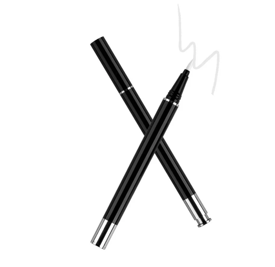 Waterproof liquid eyeliner not easy to smudge, black and transparent options, 0.6ml bottle