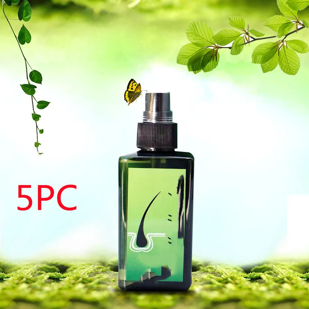 Anti-hair loss shampoo 120ml bottle with dandruff removal, anti-itch, deep repair, nourishing, and scalp oil control, plus free microneedling roller gift