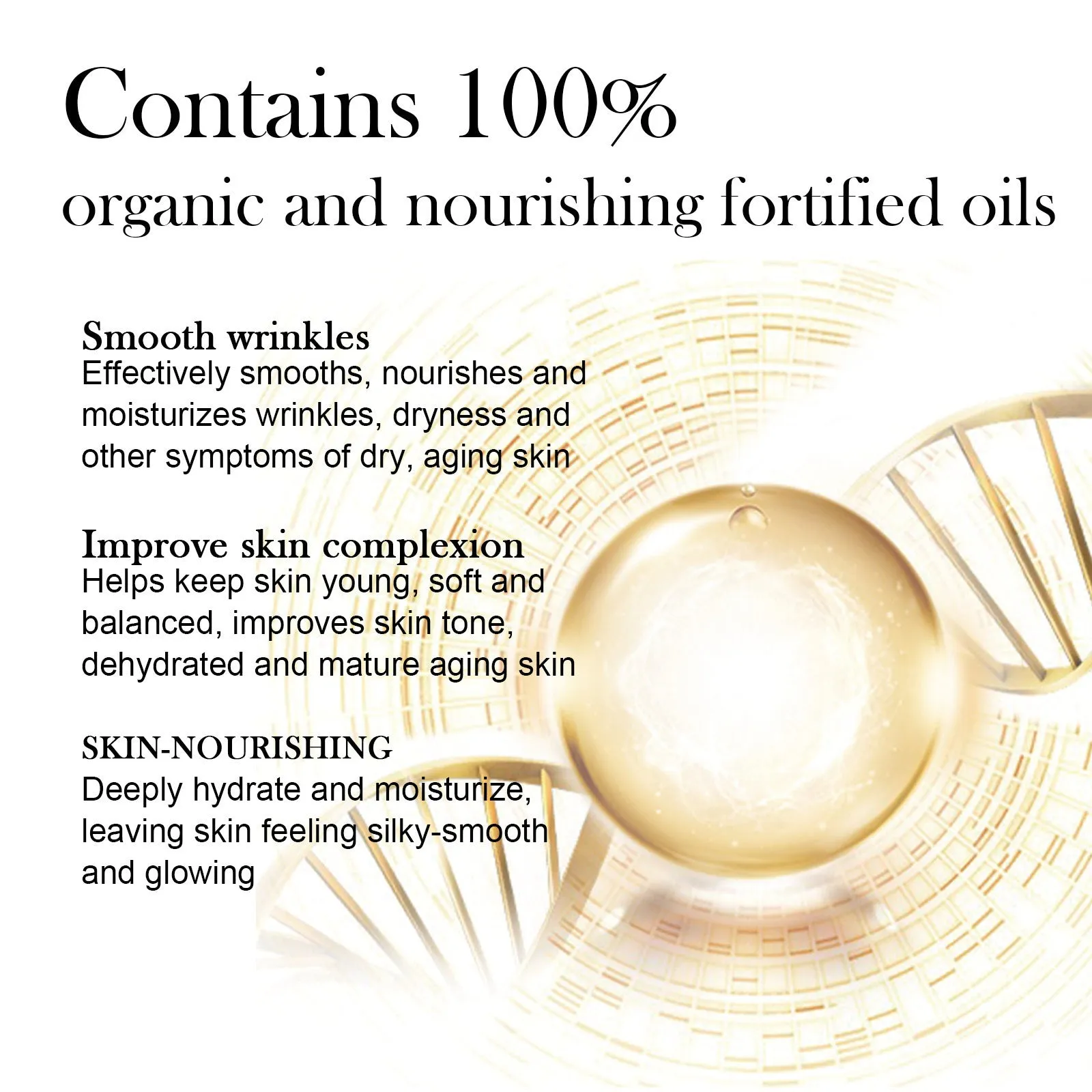 30ml facial replenishment firming skin care solution moisturizing essential oil bottle