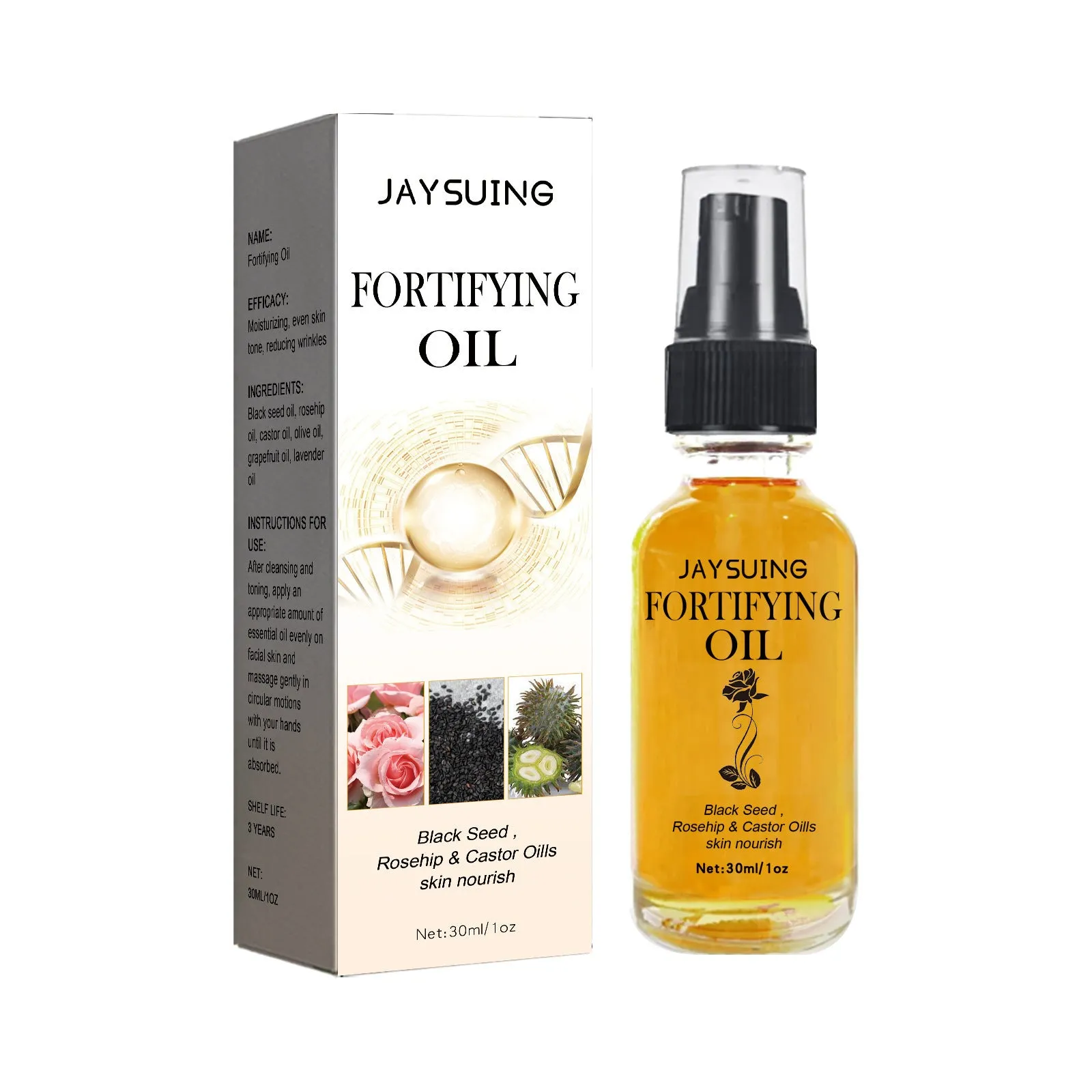 30ml facial replenishment firming skin care solution moisturizing essential oil bottle