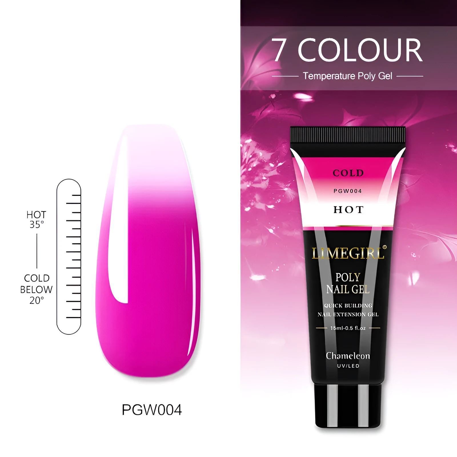 Vegetable Nail Polish Free Paper Support 15ml in 7 colours resin-based odourless nail glue