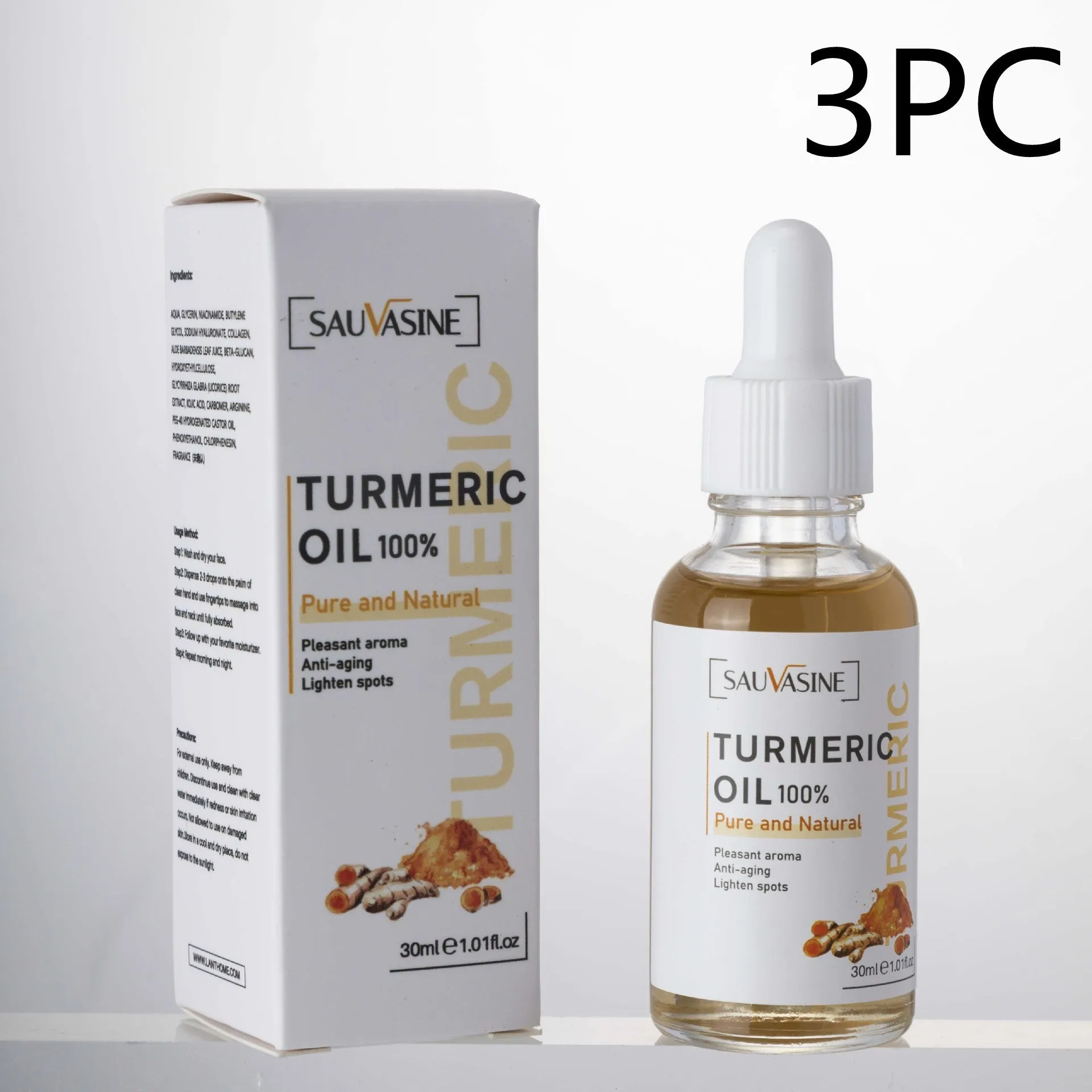 Turmeric facial cleanser moisturising daily skincare cleansing milk 50g and turmeric butter 30ml