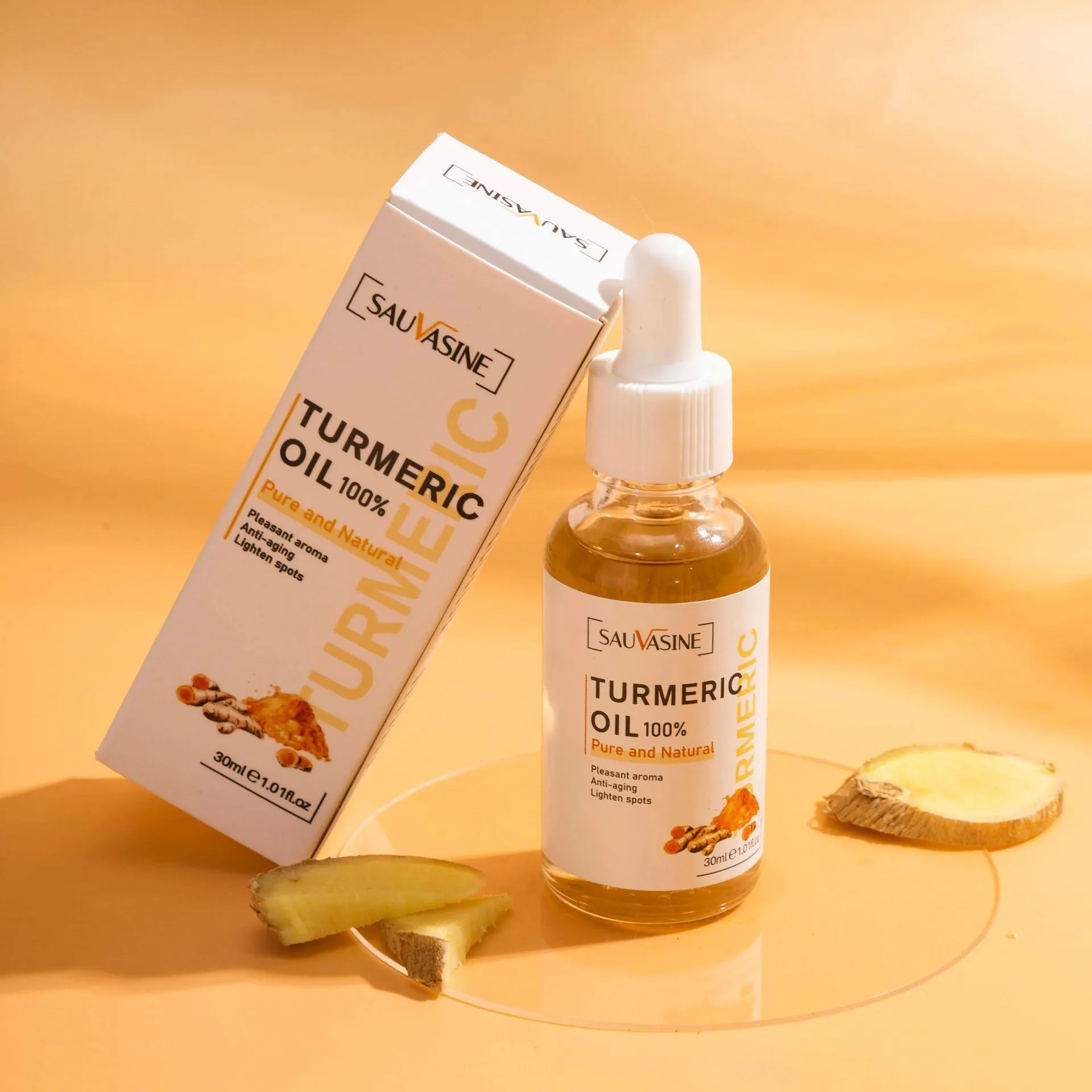 Turmeric facial cleanser moisturising daily skincare cleansing milk 50g and turmeric butter 30ml