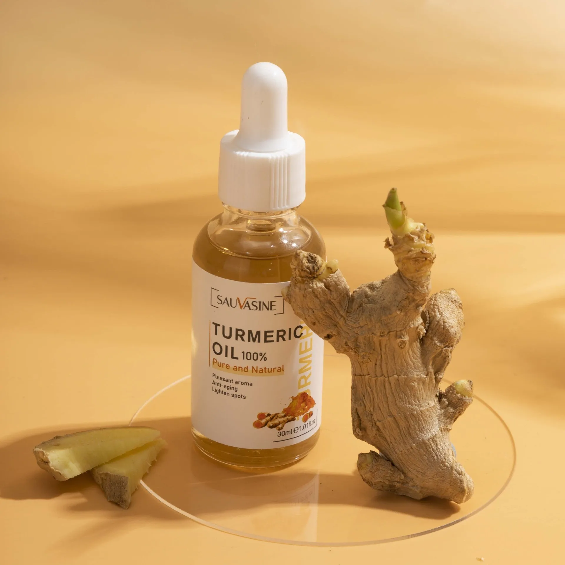 Turmeric facial cleanser moisturising daily skincare cleansing milk 50g and turmeric butter 30ml