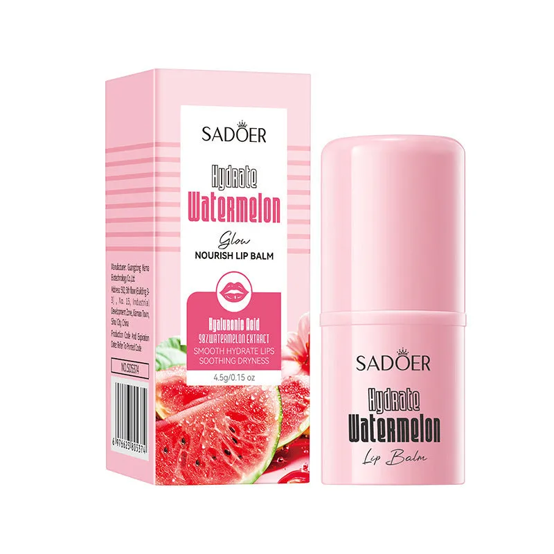 Anti-chapped lip moisturising lipstick bullet in standard format with multiple formula variant labels.