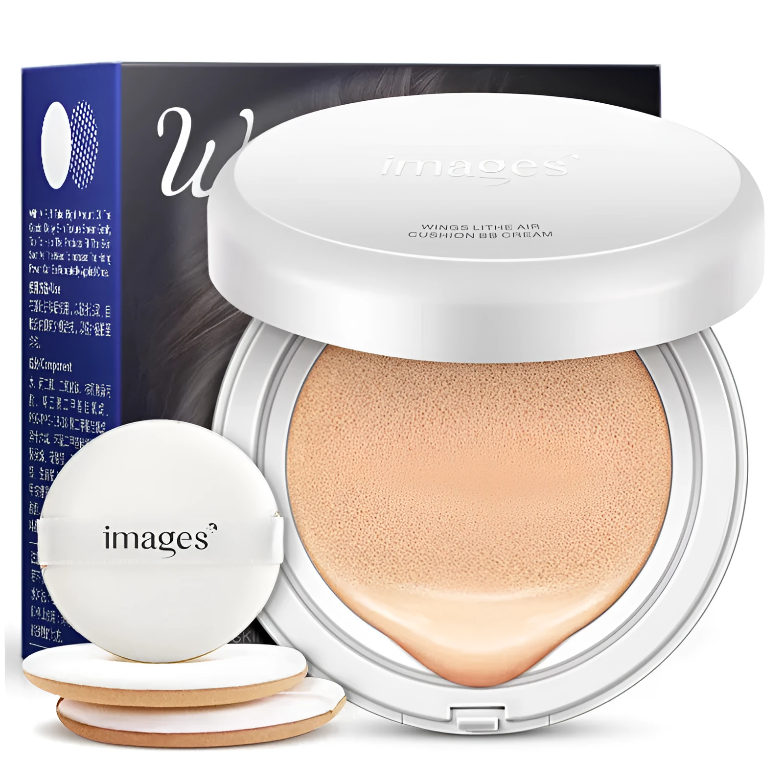 Nude makeup concealer BB cream 15g tube in natural and ivory shades for brightening skin tone