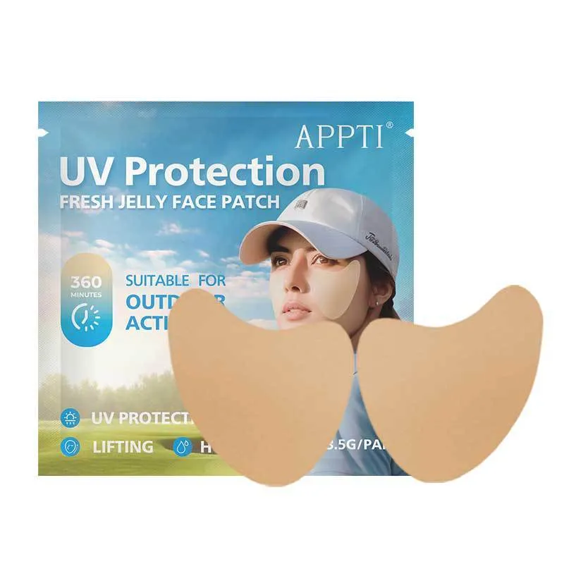 UV protection sports eye mask in standard size with 5ml net content per unit