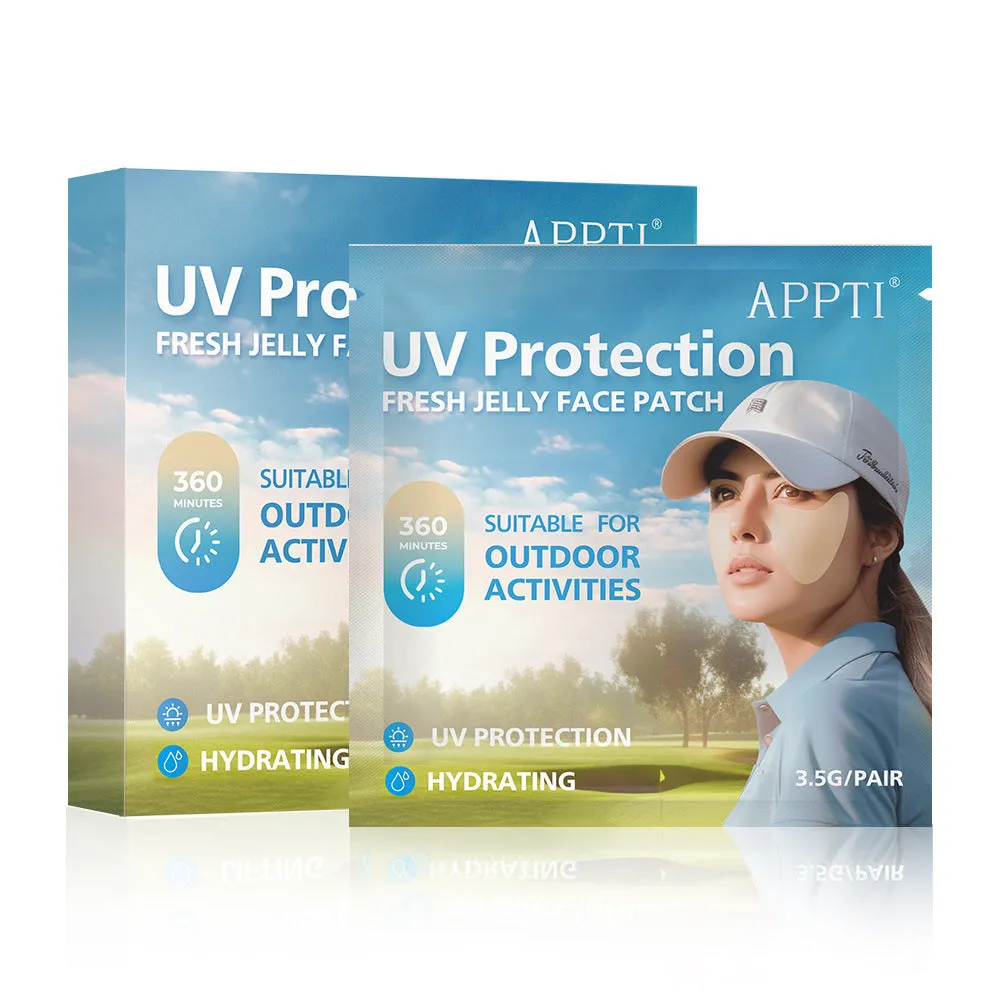 UV protection sports eye mask in standard size with 5ml net content per unit