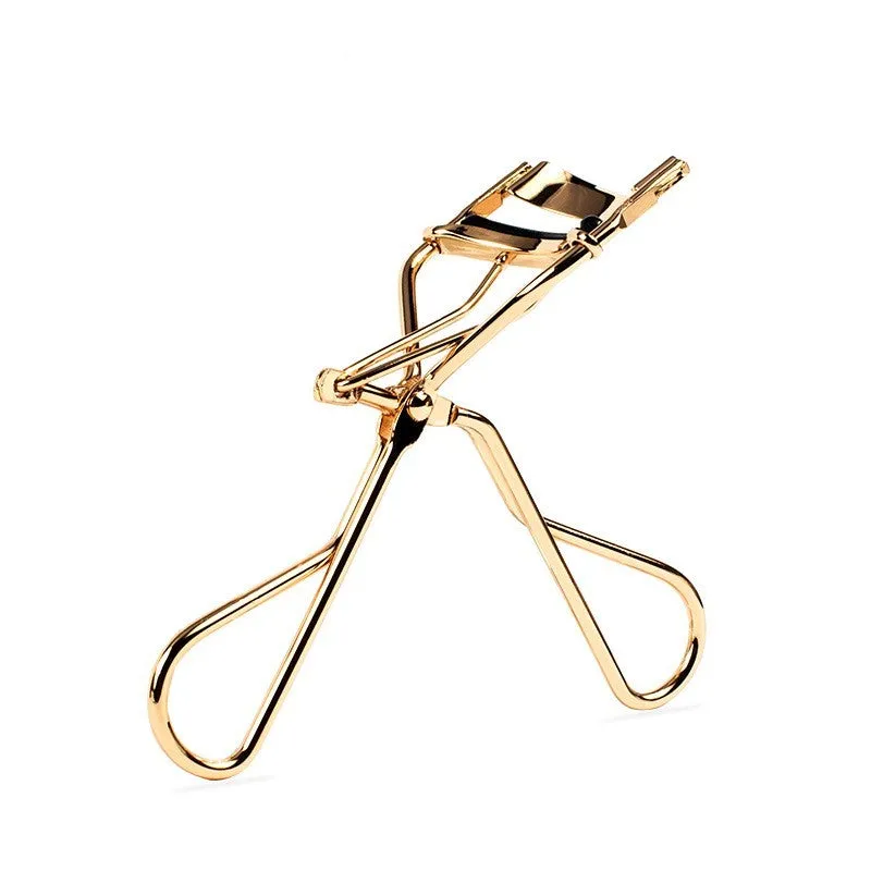 Beland eyelash curler G2 in golden colour, a manual makeup tool for curling eyelashes