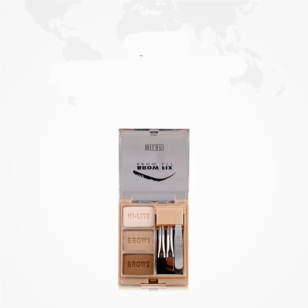 Liquid waterproof eyebrow pencil in dark brown with high gloss and natural contour finish