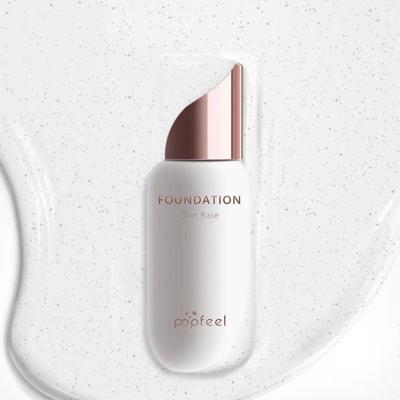 POPFEEL warm skin foundation 30ml liquid concealer in warm tone for natural makeup