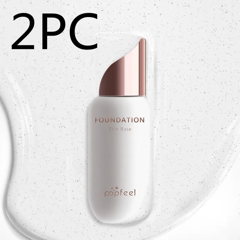 POPFEEL warm skin foundation 30ml liquid concealer in warm tone for natural makeup