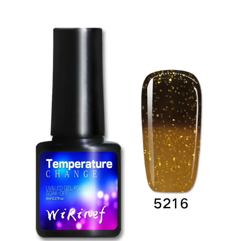 Gradient nail gel glue kit with four 8ml bottles for soak-off gel manicure, gum texture, LED UV lamp cure