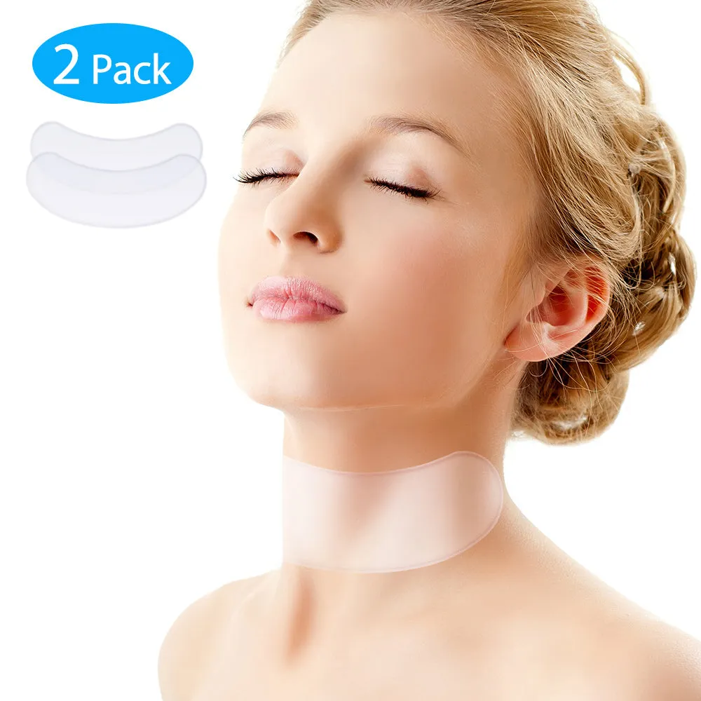 18 pack transparent skin rejuvenation beauty patches for facial care, reusable stickers for face neck and chest
