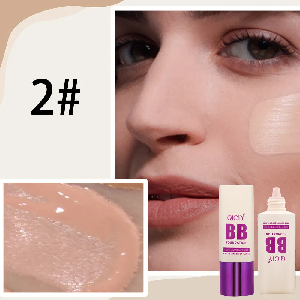 Feeding bottle liquid foundation concealer BB cream in ten colour shades