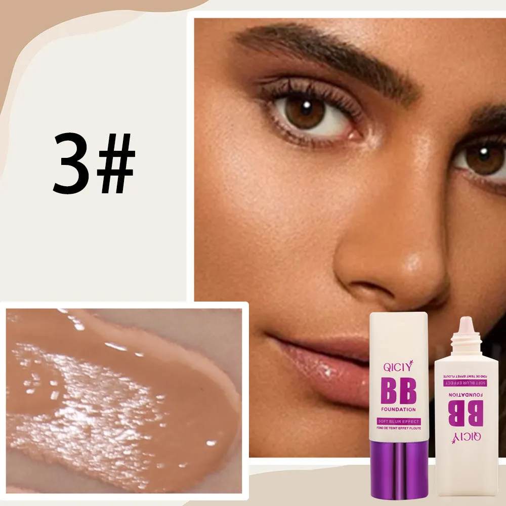 Feeding bottle liquid foundation concealer BB cream in ten colour shades