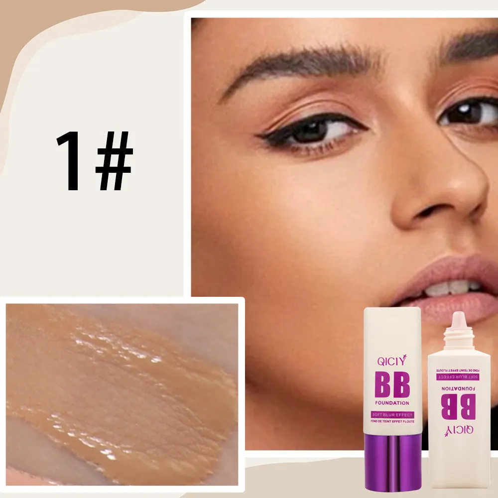 Feeding bottle liquid foundation concealer BB cream in ten colour shades
