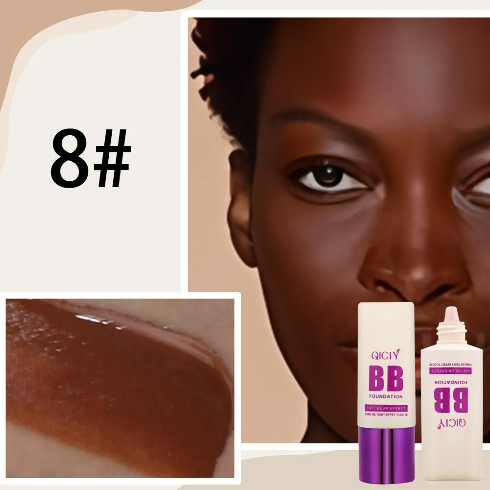 Feeding bottle liquid foundation concealer BB cream in ten colour shades