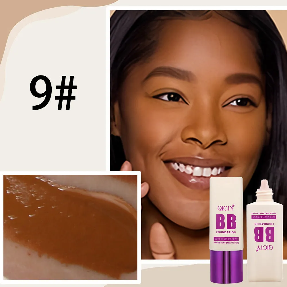 Feeding bottle liquid foundation concealer BB cream in ten colour shades