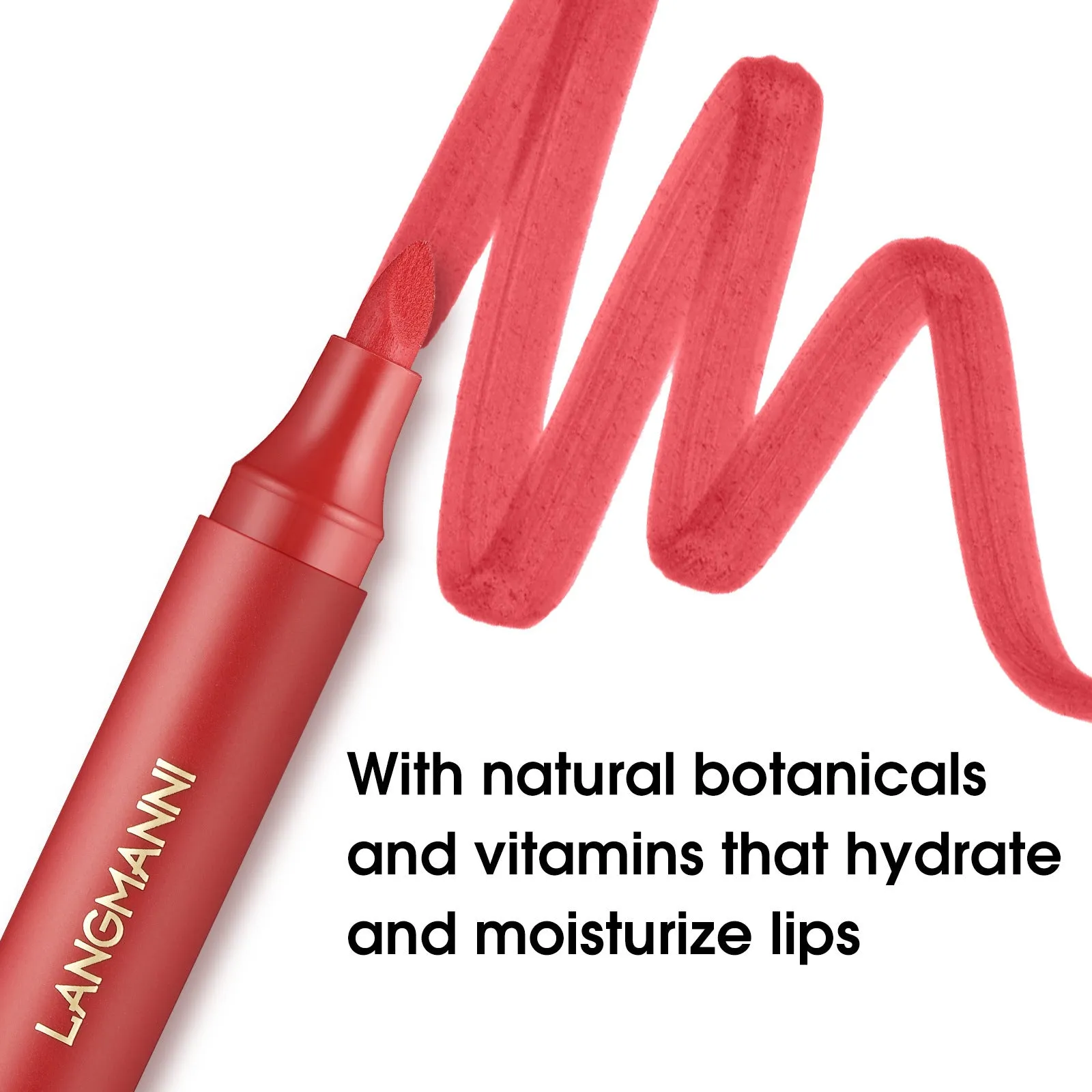 Liquid lip liner waterproof lifting 3ml in three colour options #1 #2 #3