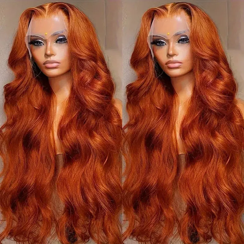 Women's big wave long curly highlight wig in medium curly piano colour on a mannequin head