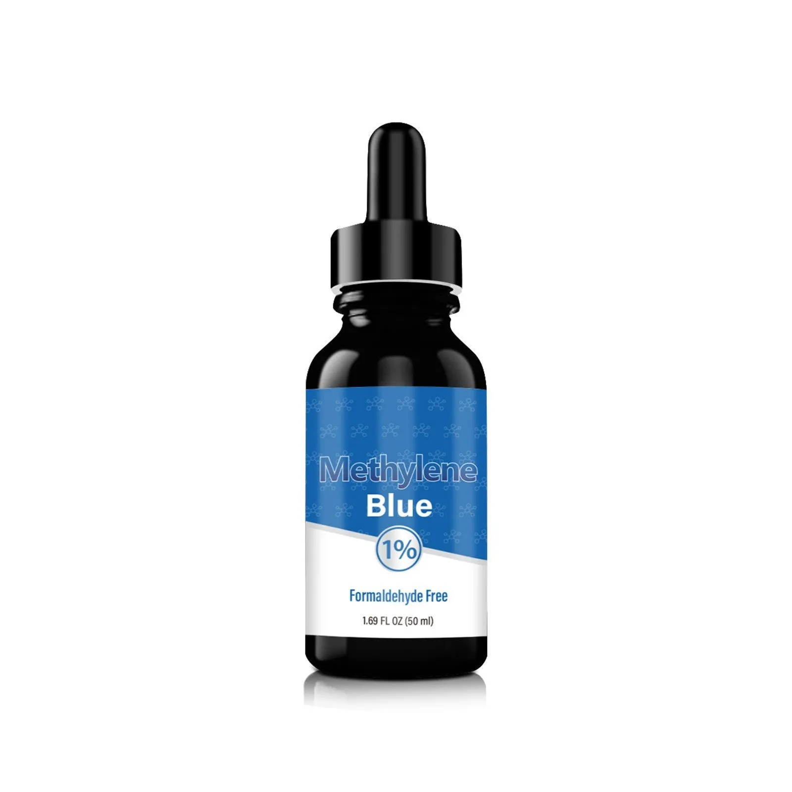 Methylene blue drops health supplement 50ml bottle for memory and fatigue relief