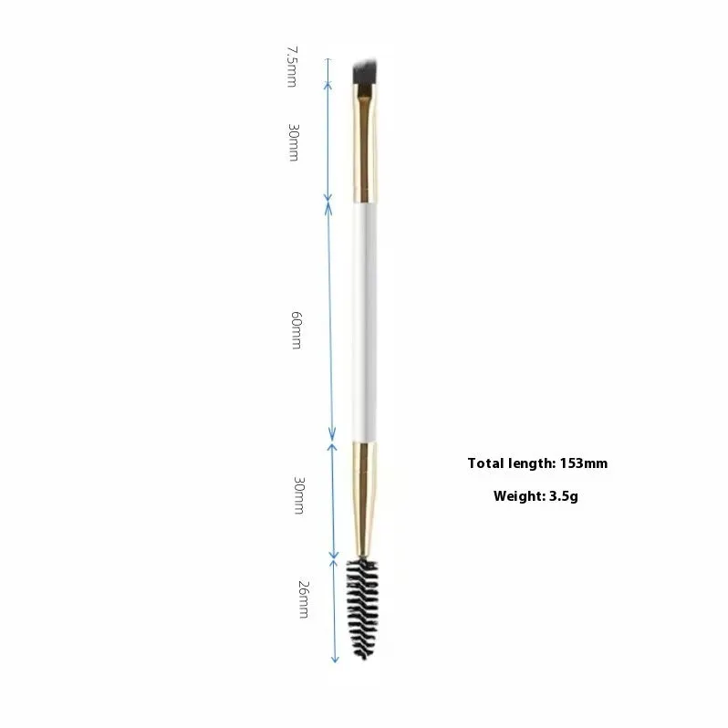Quick-drying super-adhesive grafting eyelash glue in black and pink with double-headed applicator