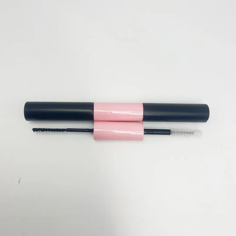 Quick-drying super-adhesive grafting eyelash glue in black and pink with double-headed applicator