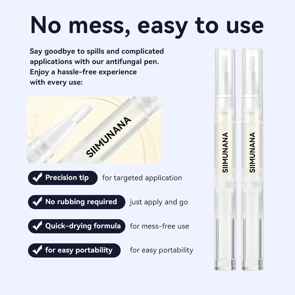 Hand and foot nail thickening brightening antibacterial care solution 3ml bottle