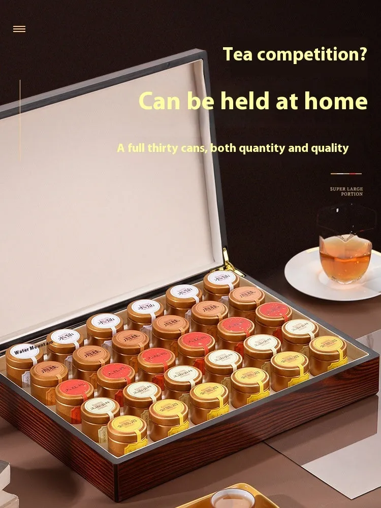Fragrant Lapsang Souchong Red Tea Gift Box with five combination and White Peony 500g