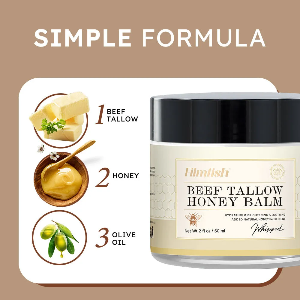Honey moisturiser body cream with 60ml net content in standard packaging