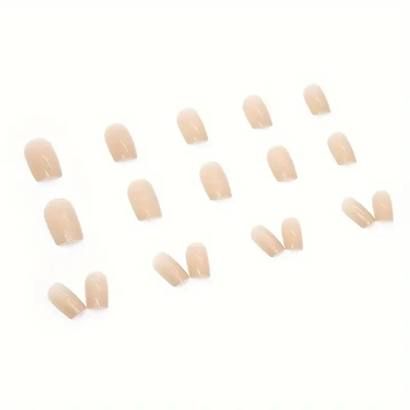 Plastic nail art set in solid colour MY119 for women's fashion and cosplay decorations