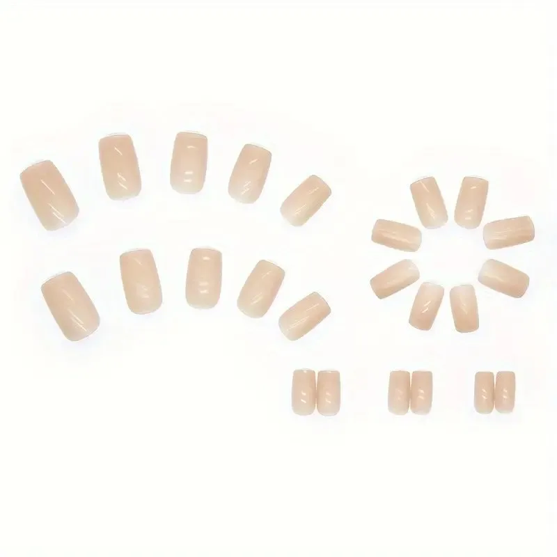 Plastic nail art set in solid colour MY119 for women's fashion and cosplay decorations
