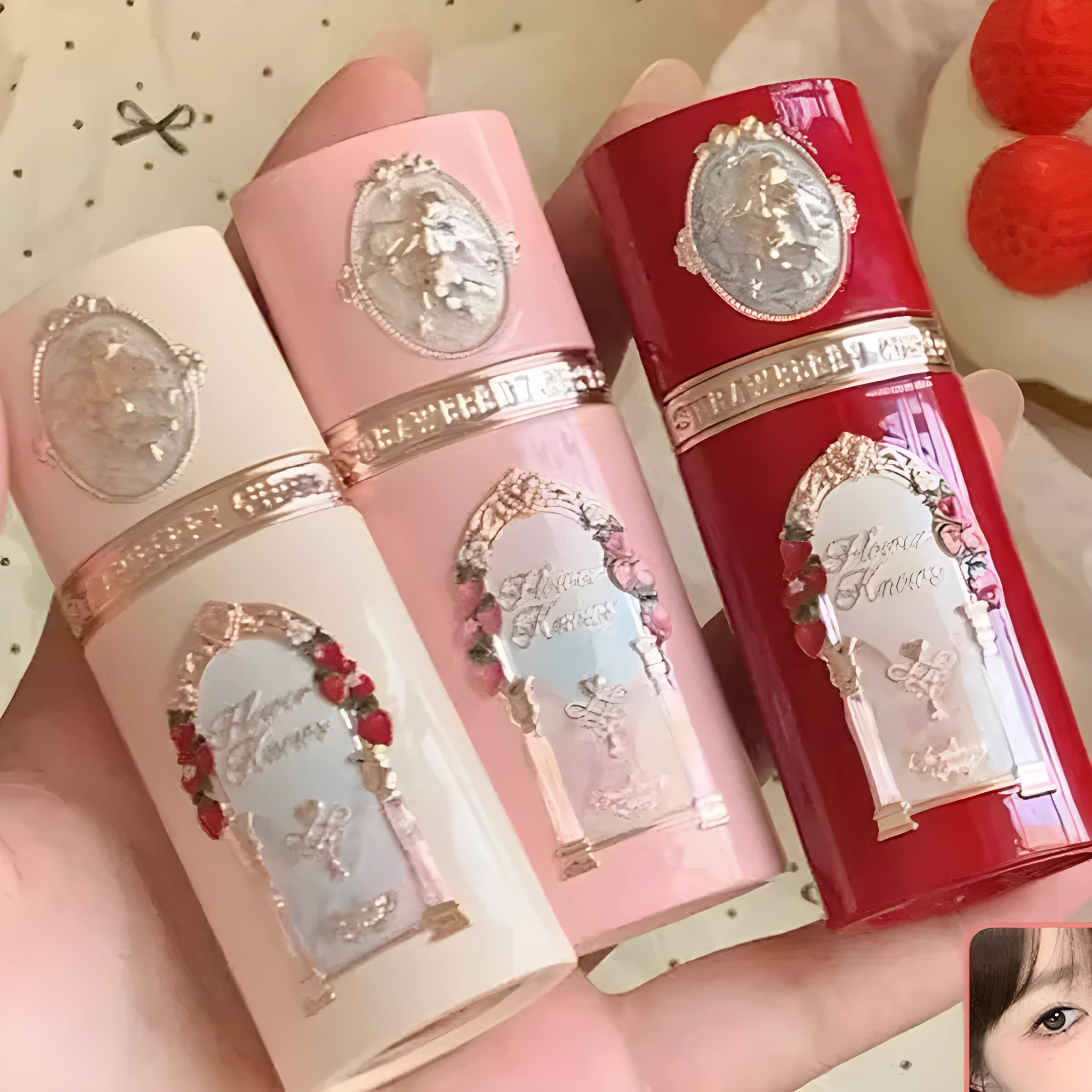 Cupid Series Strawberry Liquid Blush in six shade variants