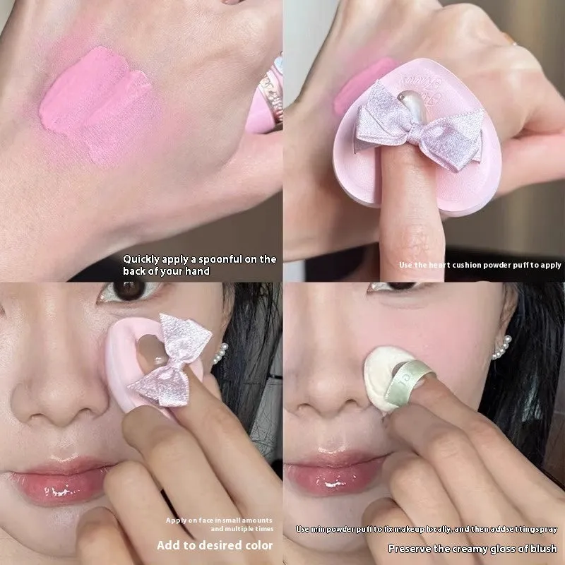 Cupid Series Strawberry Liquid Blush in six shade variants