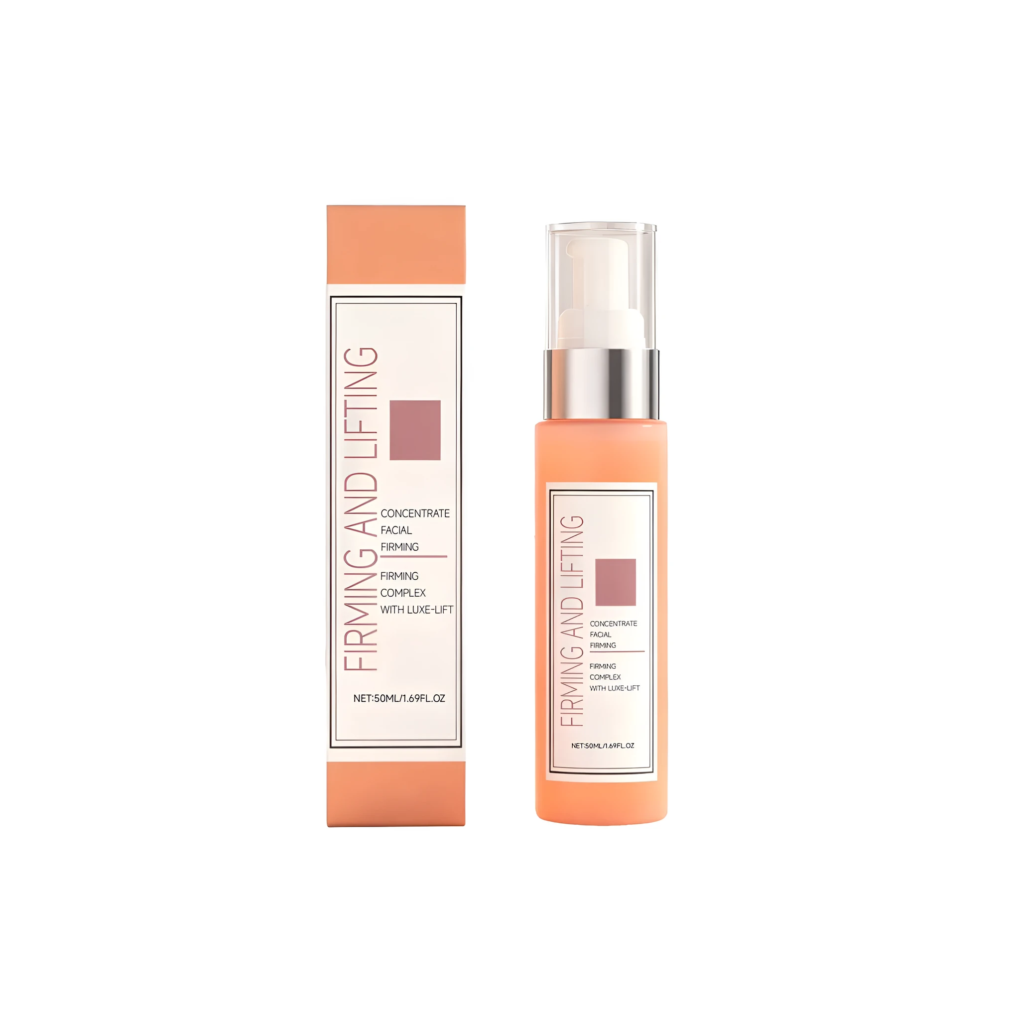 Firming Facial Concentrate 50ml bottle with peptide and hyaluronic acid formula