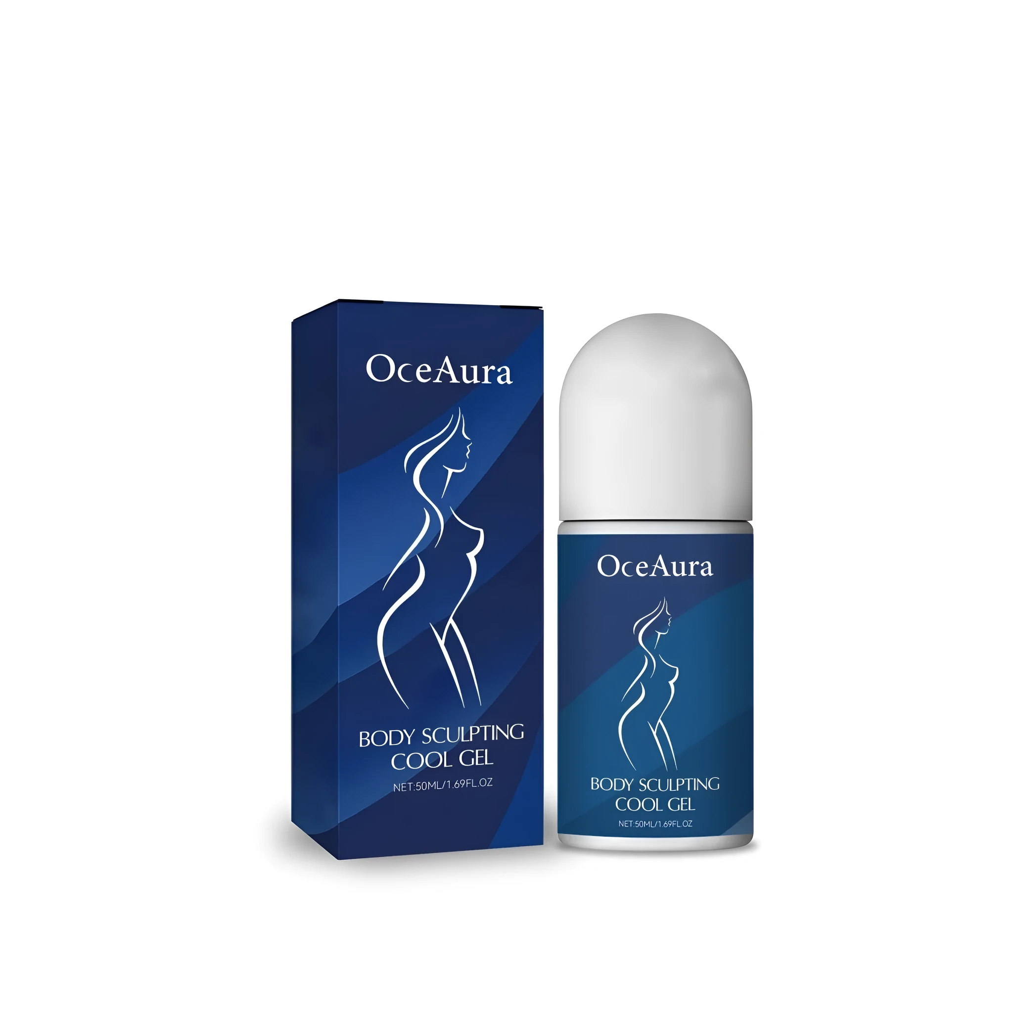 Body Sculpting Cool Gel 50ml tube with menthol and capsaicin for cooling firming sensation