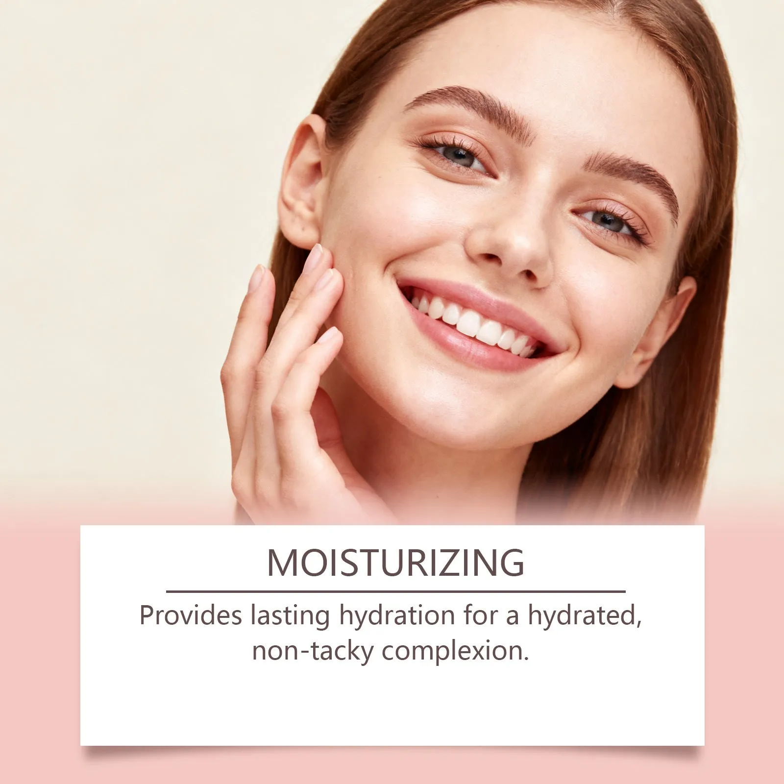 30ml bottle of brightening moisturising facial essence with hyaluronic acid and vitamin C
