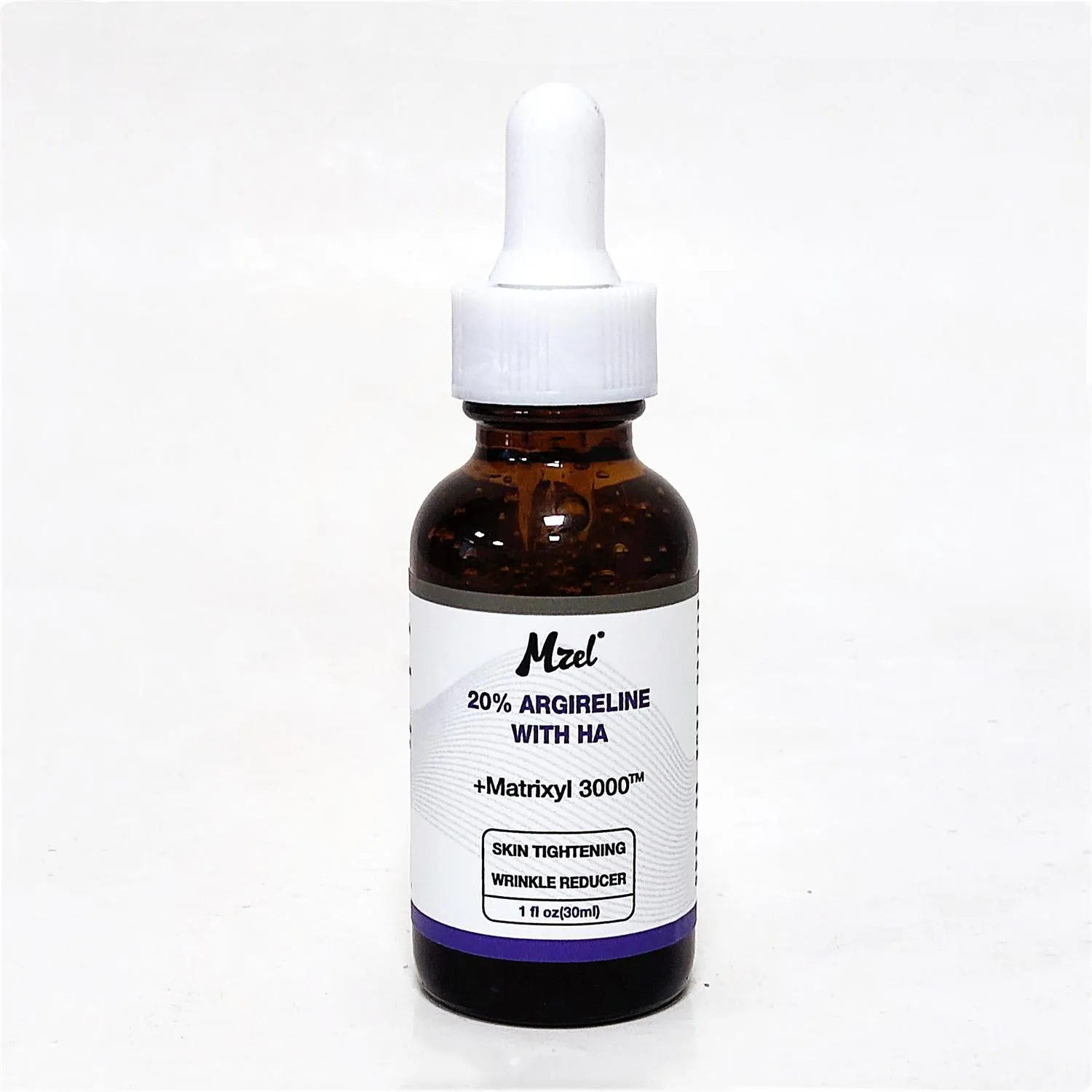 30ml bottle of six-peptide firming anti-wrinkle serum with brightening and hydrating properties