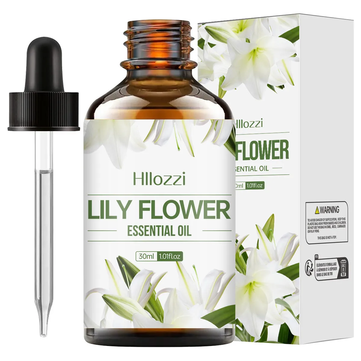 Lavender body massage oil in 30ml bottle with moisturising and nourishing formula for all skin types