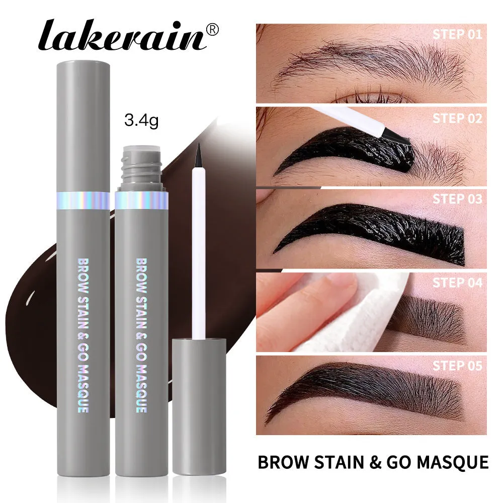 Tear and pull eyebrow gel cream in three shades: blonde, brunette, dark brunette, 3.4g tube